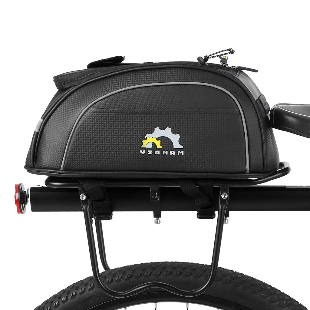 Waterproof MTB Insulated Carrier Bag Pannier Bag Bike Bag Trunk Rear Rack Cooler Bag Cycling Storage Luggage