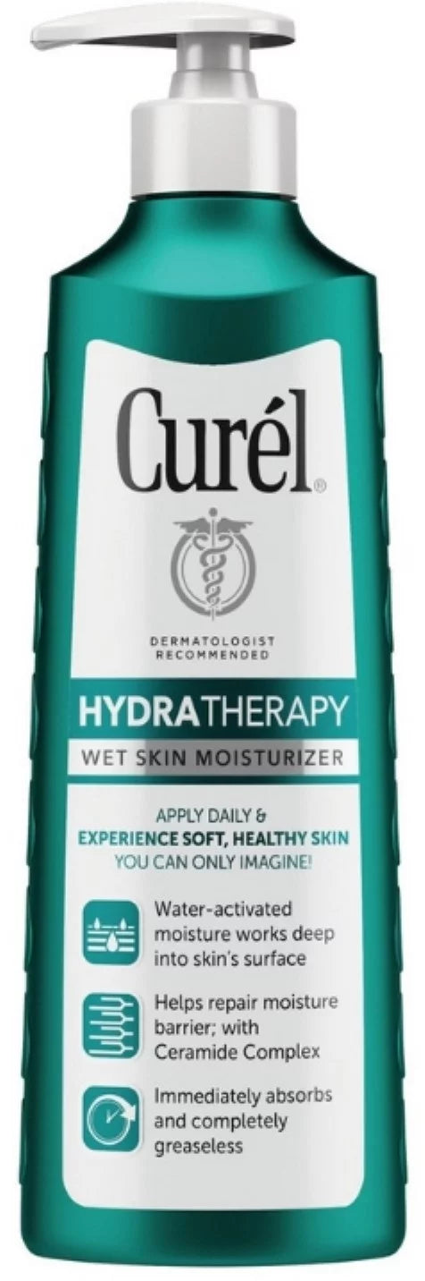 Skincare Hydra Wet Defense 12 oz Therapy 3) Curel Moisturizer, Skin (Pack of Itch